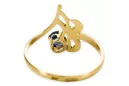 Ring Vintage Saphir 14 Karat Gelbgold vrc095y